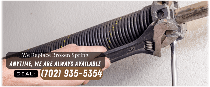 Broken Garage Door Spring Repair Las Vegas, NV